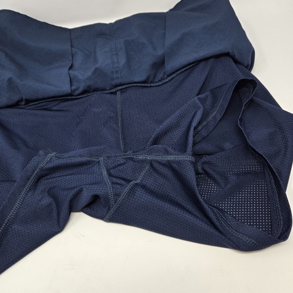ORVIS NAVY BLUE ATHLETIC SKIRT SKORT MESH SHORTS WOMEN LARGE TENNIS PICKLEBALL - Picture 10 of 14
